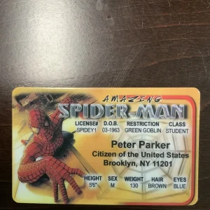 spiderman Card - Picture 1 of 2